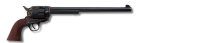 1873 Single Action Revolver Buntline Model .45LC 12" Barrel CCH Finish SAT73-103